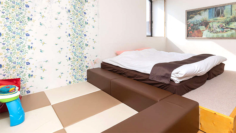 キッズルームお子様大喜び♪可愛い笑顔が見たいから☆禁煙ルーム